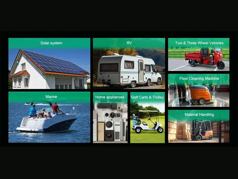 Applications Scenarios of LDP24-200 (25.6V200AH) Replace Lead Acid Battery With Lifepo4